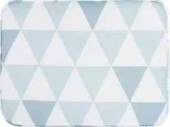 Hot Beliani 2 Kpl Tyynysetti Kolmiokuvio Vaaleansininen Fiji