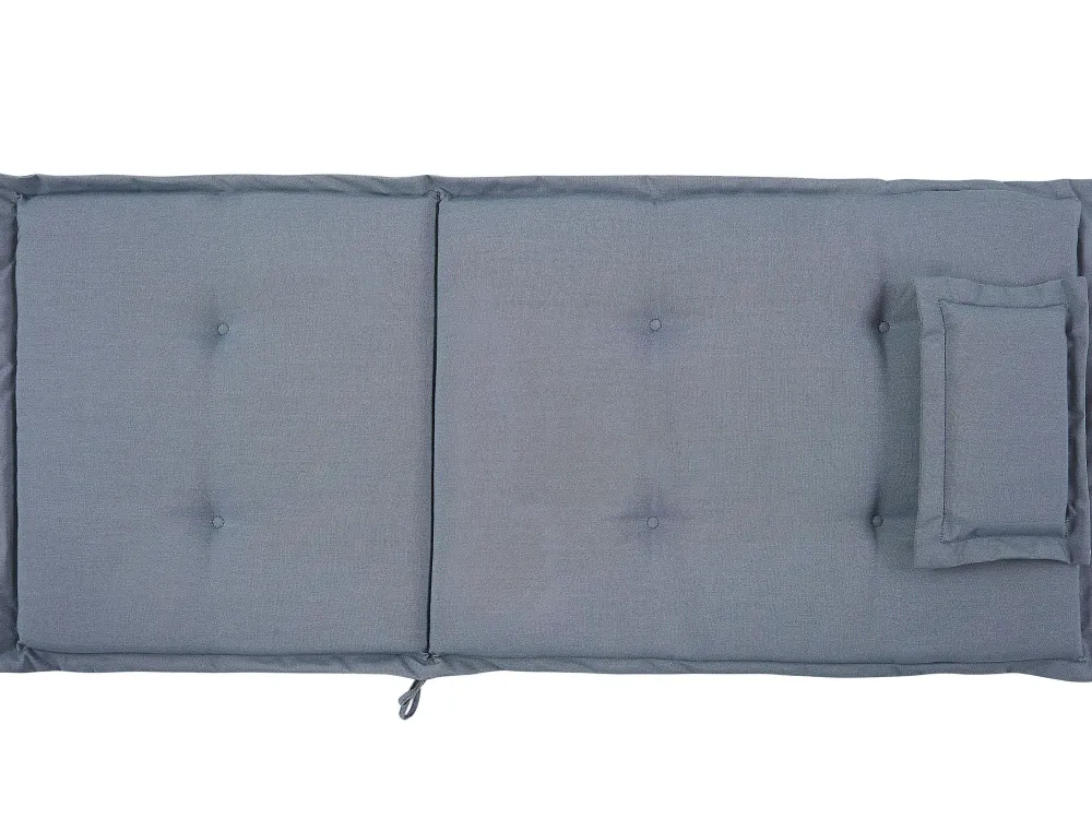 Online Beliani 6 Tyynyn Setti Puutarhatuoleihin Sininen Toscana/Java