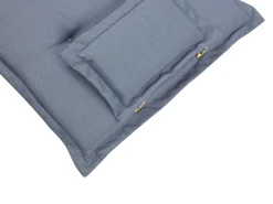 Online Beliani 6 Tyynyn Setti Puutarhatuoleihin Sininen Toscana/Java