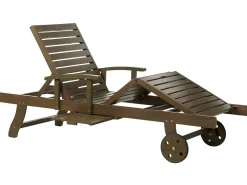 Store Beliani Aurinkotuoli Akaasia Tumma Puu Amantea