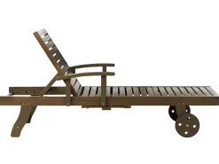 Store Beliani Aurinkotuoli Akaasia Tumma Puu Amantea