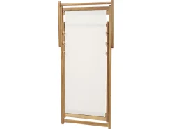 Ulkokalusteet<Beliani Aurinkotuoli Akaasia 2X Vaihtokankaat (Useita) Vaalea Puu/Luonnonvalkoinen Anzio