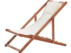 Fashion Beliani Aurinkotuoli Akaasia 2X Vaihtokankaat (Useita) Tumma Puu Avellino