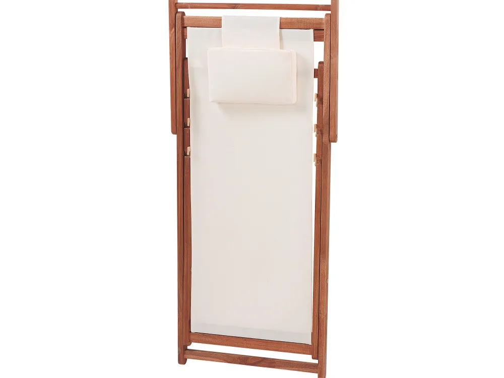 Fashion Beliani Aurinkotuoli Akaasia 2X Vaihtokankaat (Useita) Tumma Puu Avellino