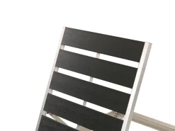 Best Beliani Aurinkotuoli Alumiini Musta Nardo