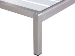 Ulkokalusteet<Beliani Aurinkotuoli Alumiini Valkoinen Nardo