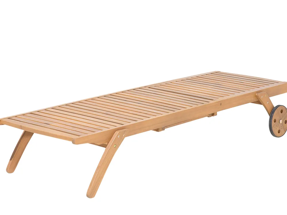 New Beliani Aurinkotuoli Pehmusteilla Keltavalkoinen Cesana