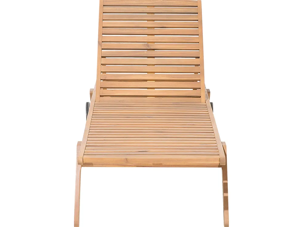 New Beliani Aurinkotuoli Pehmusteilla Keltavalkoinen Cesana