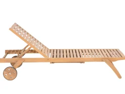 Ulkokalusteet<Beliani Aurinkotuoli Pehmusteilla Beige Cesana