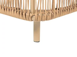 Ulkokalusteet<Beliani Aurinkotuoli Polyrottinki Beige/Luonnonvari Osini