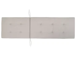 Store Beliani Aurinkotuoli Ruskeanharmaalla Pehmusteella Cesana