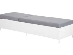 Ulkokalusteet<Beliani Aurinkotuoli Valkoinen Turin Ii