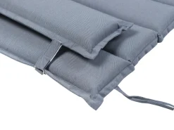 Tekstiilit<Beliani Aurinkotuolin Pehmuste Harmaansininen 180 X 60 Cm Brescia