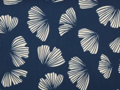 Fashion Beliani Aurinkotuolin Vaihtokangas Kukat Laivastonsininen 2 Kpl Anzio/Avellino