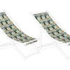 Sale Beliani Aurinkotuolin Vaihtokangas Taplat Monivarinen 2 Kpl Anzio/Avellino