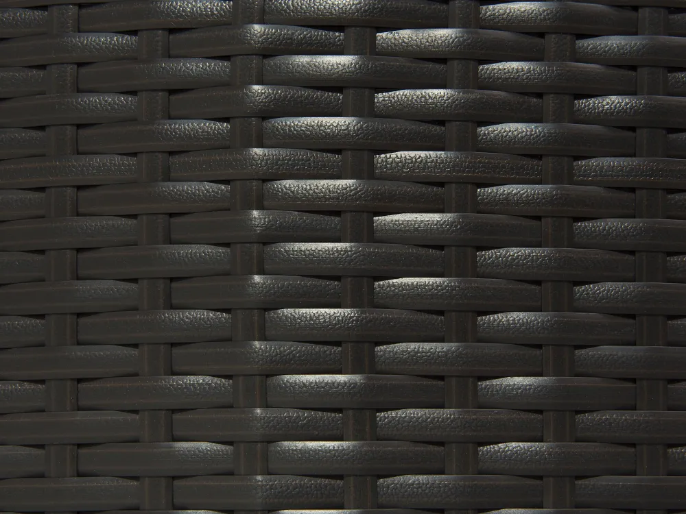 Clearance Beliani Aurinkovuode Polyrottinki Poyta Tummanruskea Sylt Lux