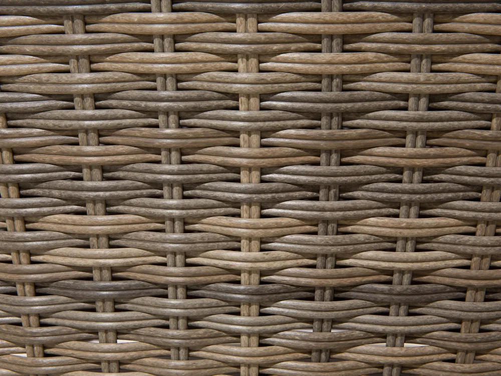 Ulkokalusteet<Beliani Aurinkovuode Polyrottinki Vaaleanruskea Sylt