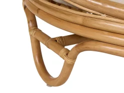 Ulkokalusteet<Beliani Aurinkovuode Rottinki Luonnonvari Rossano