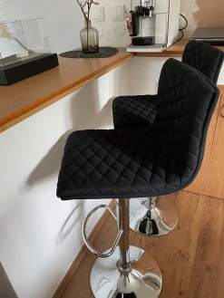 Flash Sale Beliani Baarijakkara Kangas Musta 2 Kpl Orlando