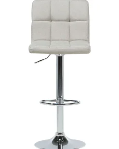 Tuolit<Beliani Baarijakkara Kangas Vaalea Beige 2 Kpl Marion