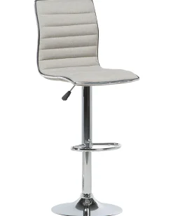 Tuolit<Beliani Baarijakkara Kangas Vaalea Beige 2 Kpl Lucerne