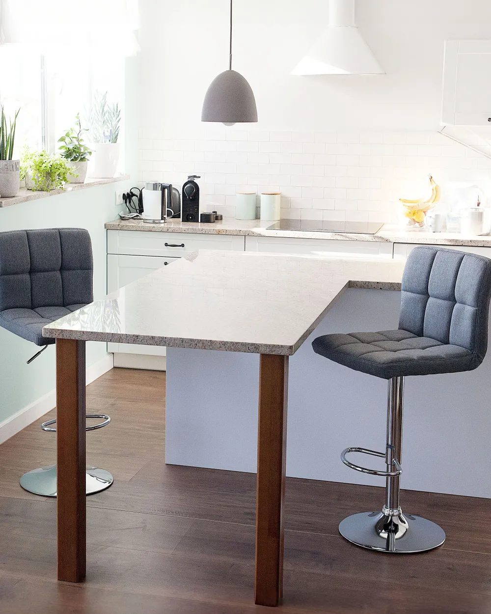 Clearance Beliani Baarijakkara Kangas Vaaleanharmaa 2 Kpl Marion