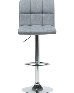 Clearance Beliani Baarijakkara Kangas Vaaleanharmaa 2 Kpl Marion