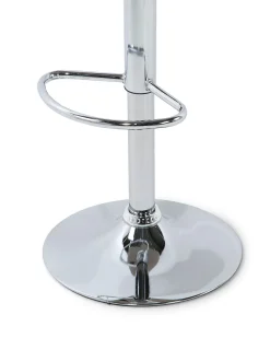 Tuolit<Beliani Baarijakkara Keinonahka Musta 2 Kpl Valetta