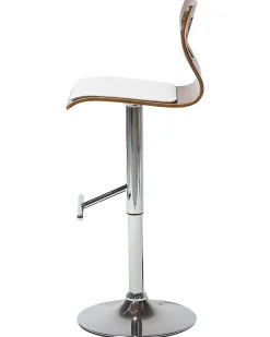 Online Beliani Baarijakkara Keinonahka Tumma Puu/Valkoinen Petersburg