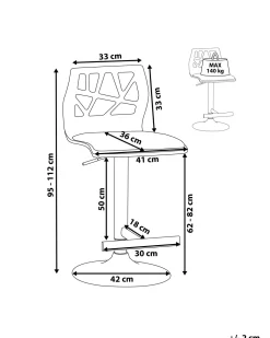Online Beliani Baarijakkara Keinonahka Tumma Puu/Valkoinen Petersburg