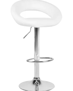 Sale Beliani Baarijakkara Keinonahka Valkoinen 2 Kpl Peoria