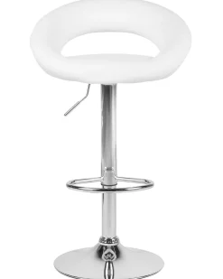 Sale Beliani Baarijakkara Keinonahka Valkoinen 2 Kpl Peoria