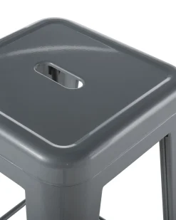 Online Beliani Baarijakkara Teras Harmaa 76 Cm 2 Kpl Cabrillo