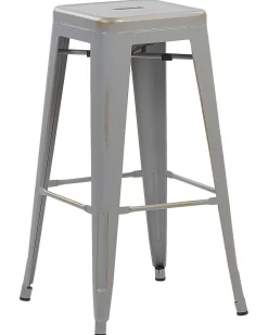 Outlet Beliani Baarijakkara Teras Hopea/Kulta 76 Cm 2 Kpl Cabrillo