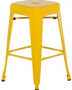 Sale Beliani Baarijakkara Teras Keltainen 76 Cm 2 Kpl Cabrillo