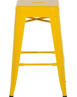 Sale Beliani Baarijakkara Teras Keltainen 76 Cm 2 Kpl Cabrillo