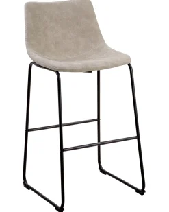 Fashion Beliani Baarituoli Kangas Beige 2 Kpl Franks