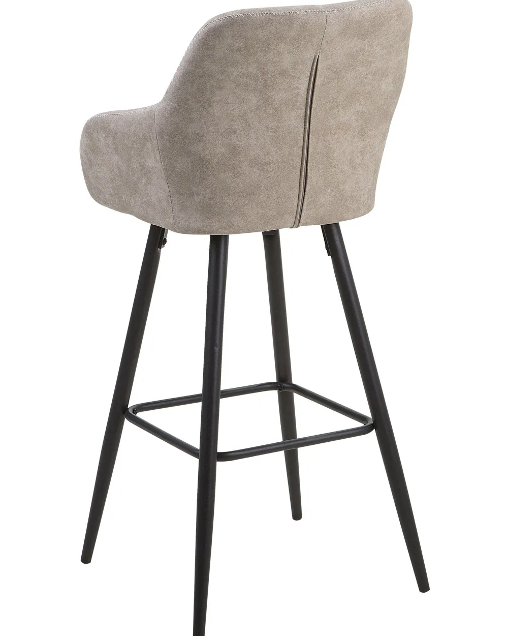 Tuolit<Beliani Baarituoli Kangas Beige 2 Kpl Darien