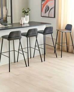 Best Beliani Baarituoli Musta 4 Kpl Mora