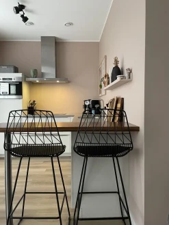 Cheap Beliani Baarituoli Teras Musta 2 Kpl Preston