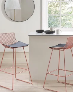 Tuolit<Beliani Baarituoli Teras Ruusukulta 2 Kpl Fredonia