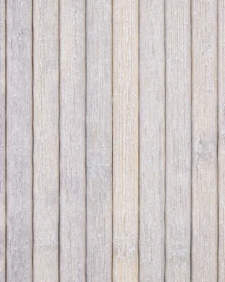 Säilytys<Beliani Bambukori Harmaa 5 Kpl Talpe