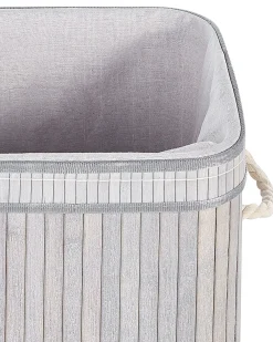 Säilytys<Beliani Bambukori Harmaa 40 X 30 Cm Kalutara