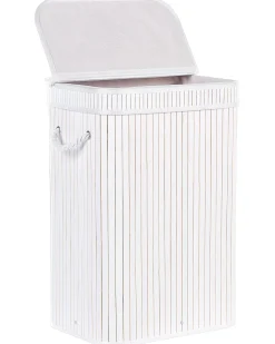 Shop Beliani Bambukori Valkoinen 40 X 30 Cm Kalutara