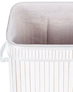 Shop Beliani Bambukori Valkoinen 40 X 30 Cm Kalutara