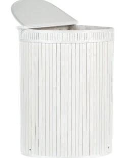 Säilytys<Beliani Bambukori Valkoinen 42 X 30 Cm Badulla