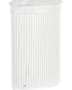 Säilytys<Beliani Bambukori Valkoinen 42 X 30 Cm Badulla