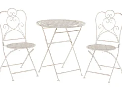 Online Beliani Bistropoytasetti Rauta Beige Trieste