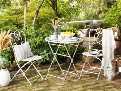 Online Beliani Bistropoytasetti Rauta Beige Trieste