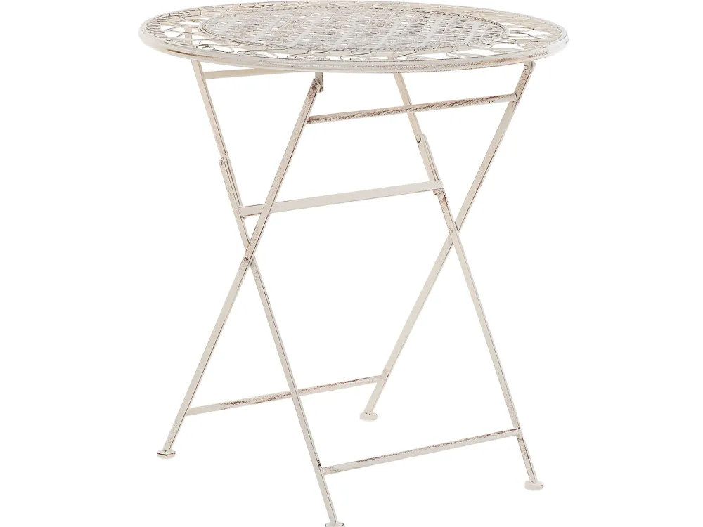 Online Beliani Bistropoytasetti Rauta Beige Trieste